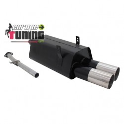 ECHAPPEMENT SPORT E36 316i 318i 2x90mm ROND (18310)