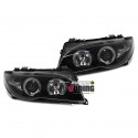 PHARES ANGEL EYES NOIRS BMW E46 COUPE / CABRIO 03-06 (03331)
