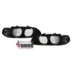 CACHES PHARES CLIGNOTANTS NOIRS POUR BMW E39 (10080)