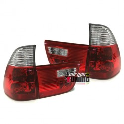 FEUX TUNING ROUGES CRISTAL POUR BMW X5 (10351)