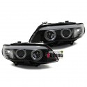 CCFL XENON ANGEL EYES NOIRS POUR BMW X5 03-07 (03189)