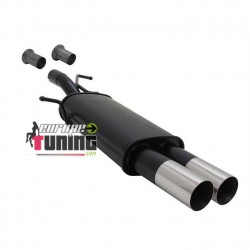 POT ECHAPPEMENT SPORT CITROEN C4 2x76mm ROND (18505)