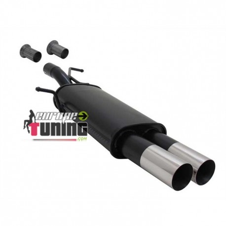 POT ECHAPPEMENT SPORT CITROEN C4 2x76mm ROND (18505)