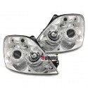 PHARES ANGEL EYES TUNING FORD FIESTA CHROM APRES 02 (12261)
