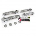 COQUES POIGNEES DE PORTE CHROMEES WRANGLER AP 2007 (02985)