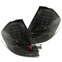 PAIRE DE FEUX LEDS NOIRS HONDA JAZZ (02327)