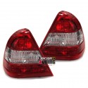 2 FEUX ROUGES / CRISTAL POUR MERCEDES W202 CLASSE C (11511)