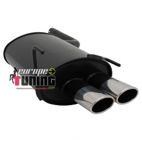 POT D'ECHAPPEMENT SPORT MERCEDES W202 2x85/58mm RACE (18277)