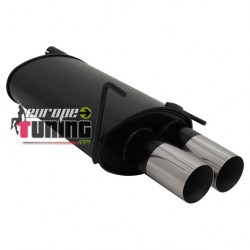 POT ECHAPPEMENT SPORT CLK W208 2x90mm ROND (18275)