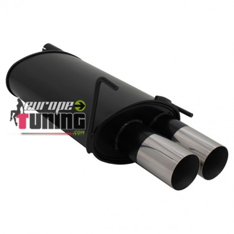 POT ECHAPPEMENT SPORT CLK W208 2x90mm ROND (18275)