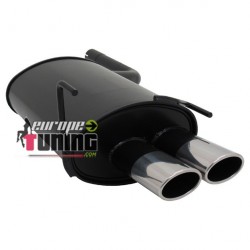 POT ECHAPPEMENT SPORT CLK W208 2x85/58mm RACE (18277)