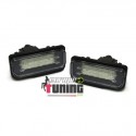 LEDS PLAQUES D'IMMATRICULATION MERCEDES C219 SLK W211 W203 (02856)