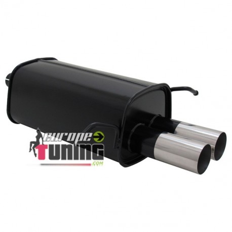 POT ECHAPPEMENT SILENCIEUX SPORT MERCEDES W203 2x76 mm ROND (18282)