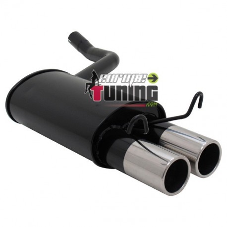 POT ECHAPPEMENT SPORT MERCEDES W201 88-93  2x76mm CUP (18259)