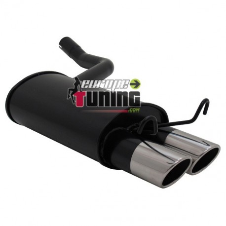 POT ECHAPPEMENT SPORT MERCEDES W201 88-93  2x76mm SPEED (18262)