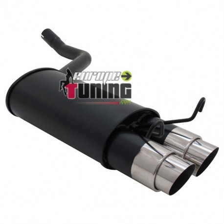 POT ECHAPPEMENT SPORT MERCEDES W201 88-93  2x90mm PERF (18267)