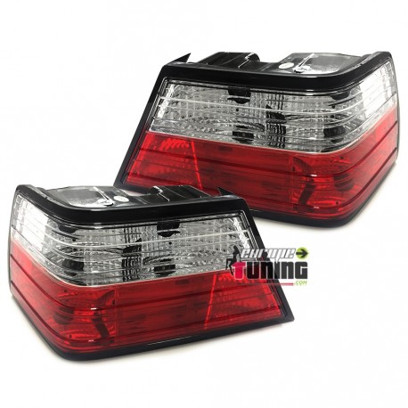 FEUX TUNING ROUGES CRISTAL POUR MERCEDES W124 (03934)