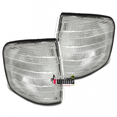 CLIGNOTANTS BLANCS MERCEDES W126 BERLINE (00208)