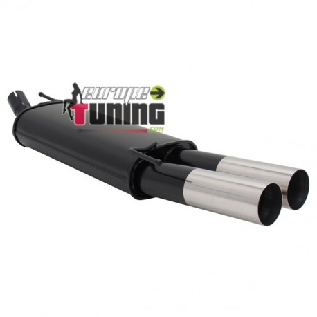 POT ECHAPPEMENT SPORT CORSA D 2x76mm ROND (18165)