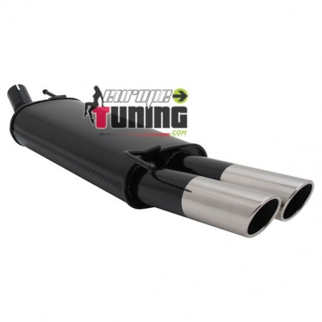 POT ECHAPPEMENT SPORT CORSA D 2x76mm SPEED (18167)