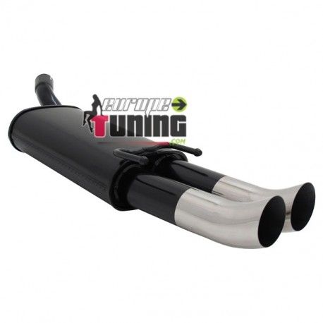 POT ECHAPPEMENT SPORT TIGRA  2x76mm DTM (18199)