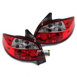 FEUX ROUGES CRISTAL PEUGEOT 206 (00930)