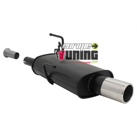 POT ECHAPPEMENT SPORT PEUGEOT 206 1x90mm  (18289)