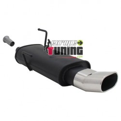 POT ECHAPPEMENT SPORT PEUGEOT 206 2x76mm PERF (18300)