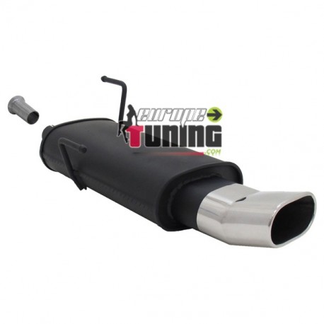 POT ECHAPPEMENT SPORT PEUGEOT 206 2x76mm PERF (18300)