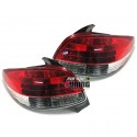 FEUX ARRIERES LED TUNING pour Peugeot 206 (03704)