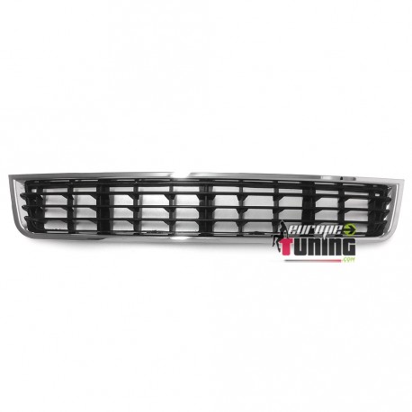  Grille Pare Chocs central AUDI A4. noir. avec cadre chromé 