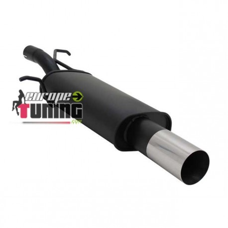 POT ECHAPPEMENT SPORT PEUGEOT 307 1x90mm ROND  (18499)