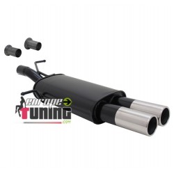 POT ECHAPPEMENT SPORT PEUGEOT 307 2x76mm CUP (18504)