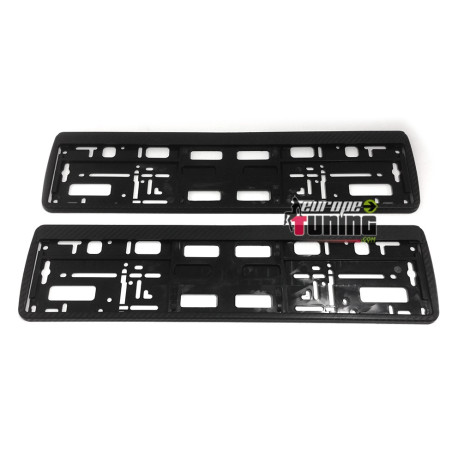 2 SUPPORTS DE PLAQUE D'IMMATRICULATION (04102)