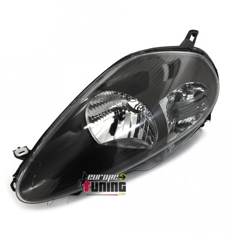 PHARE CONDUCTEUR NOIR GRANDE PUNTO 2005-2008 (04104)