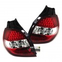 FEUX TUNING LED ROUGES CRISTAL CLIO Apres 2005 (13755)