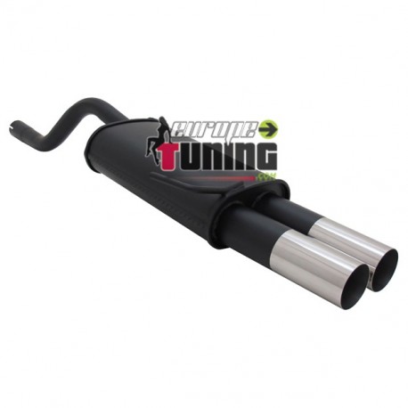 POT ECHAPPEMENT SPORT CLIO 98-2005 2x76mm ROND (18726)