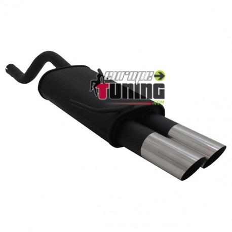 POT ECHAPPEMENT SPORT CLIO 98-2005 2x76mm DRAG (18727)