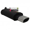 POT ECHAPPEMENT SPORT TWINGO 93-07 135x75mm OVALE (18709)
