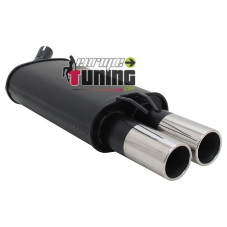 POT ECHAPPEMENT SPORT TWINGO 93-07 2x76mm CUP (18710)