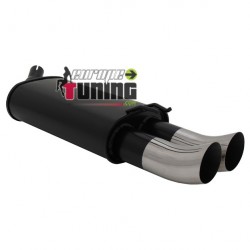 POT ECHAPPEMENT SPORT TWINGO 93-07 2x76mm DTM (18714)