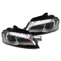 PHARES DRL DIURNES AUDI A3 08-12 NOIRS (03186)