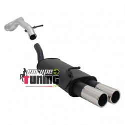 POT ECHAPPEMENT SPORT LEON 1M 2x76mm CUP (18431)