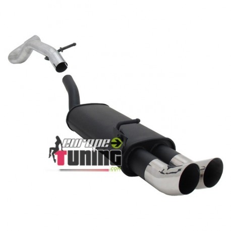 POT ECHAPPEMENT SPORT LEON 1M 2x76mm DTM (18439)