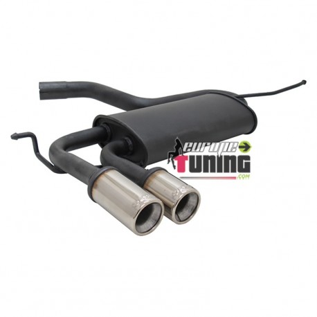 POT ECHAPPEMENT SILENCIEUX SPORT SEAT LEON 1P 2005-  2x76mm (18475)