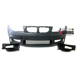 PARE CHOC AVANT LOOK M AVEC ECOPES FREINS POUR E81 E82 E87 E88 (04295)