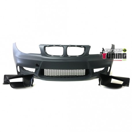 PARE CHOC AVANT LOOK M AVEC ECOPES FREINS POUR E81 E82 E87 E88 (04295)