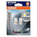 2 AMPOULES CLIGNOTANTS OSRAM DIADEM CHROME WY5W 5W (01029)