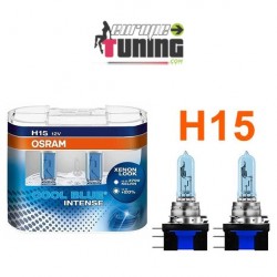 2 AMPOULES OSRAM H15 55W BLUE INTENSE (01031)