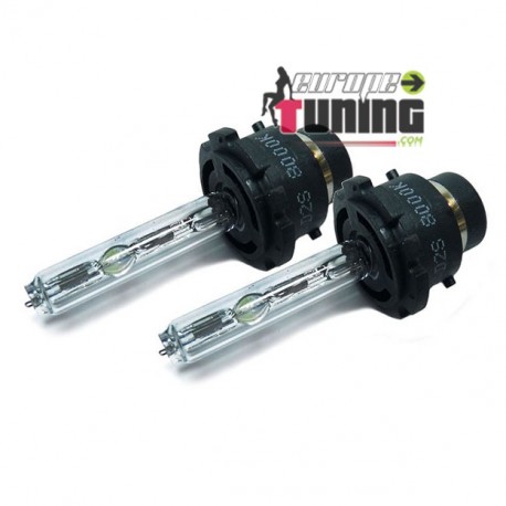 2 AMPOULES XENON D2S 8000K Blanc Bleu (01024)